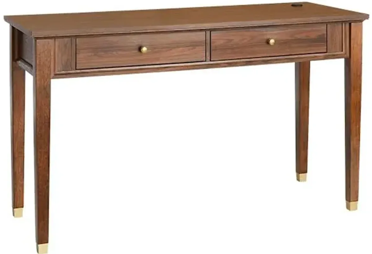 Lorraine Desk, Walnut Finish