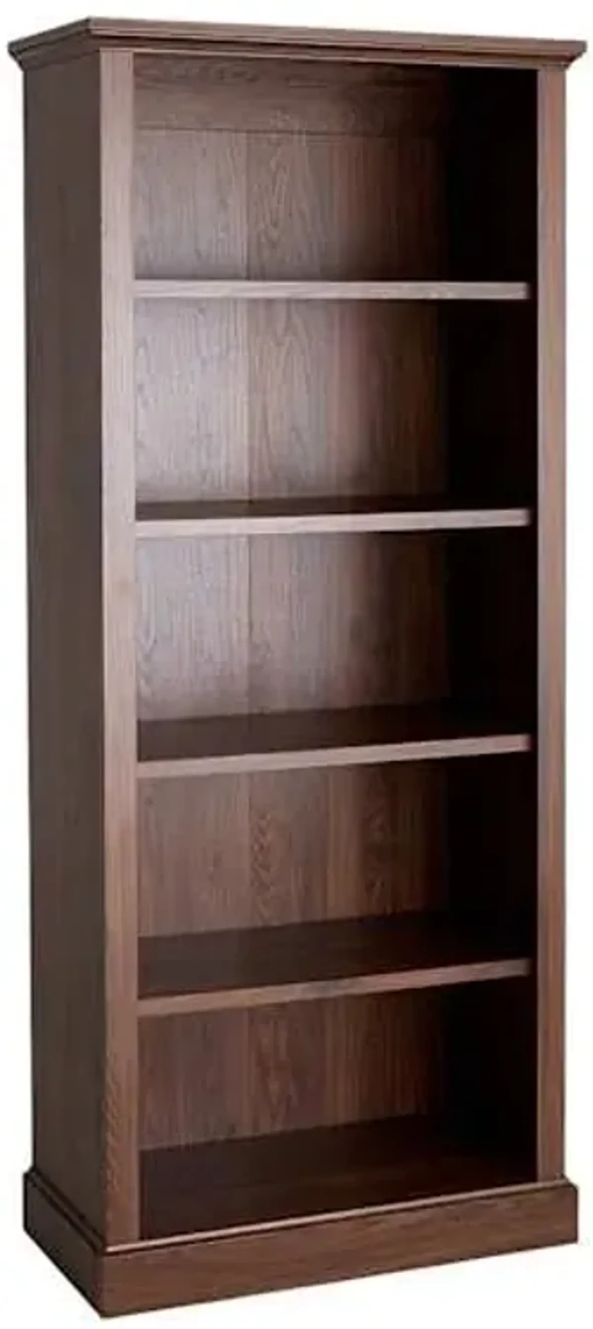 Lorraine Wooden Shelf, Walnut Finish