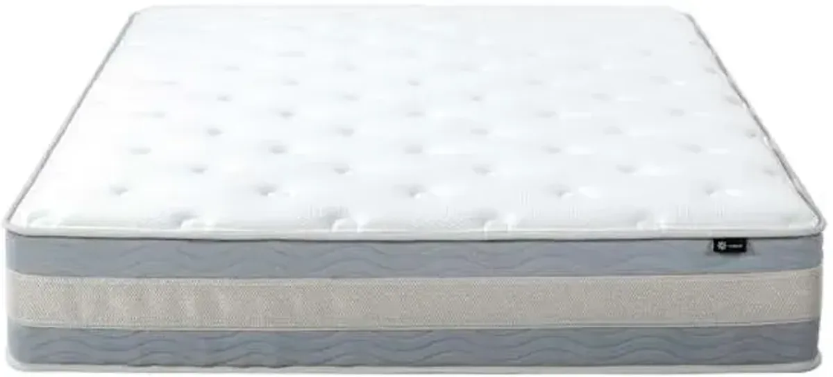 Zinus Green Tea Hybrid King Mattress, 12"