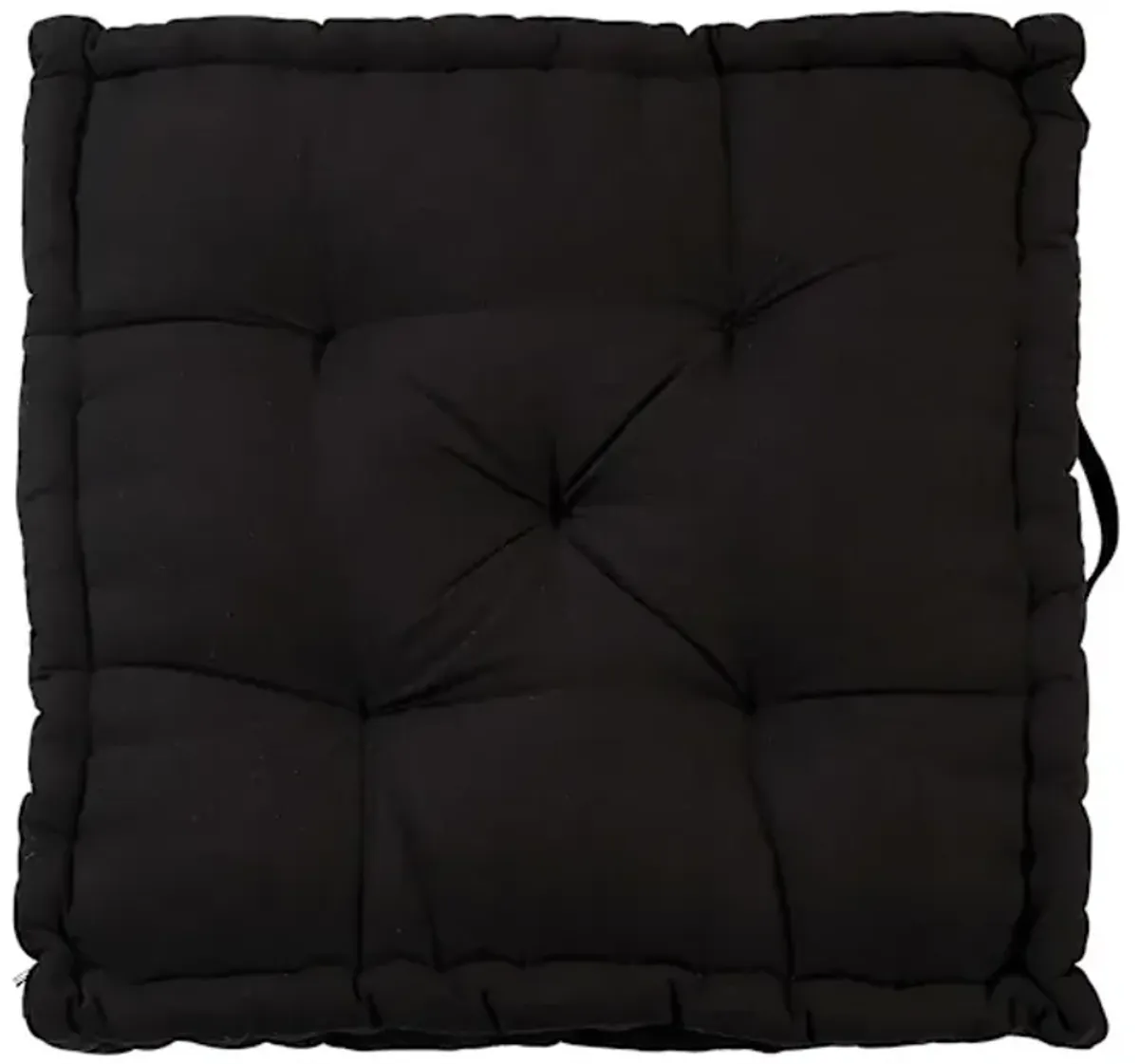 Oversized Floor Cushion, Black