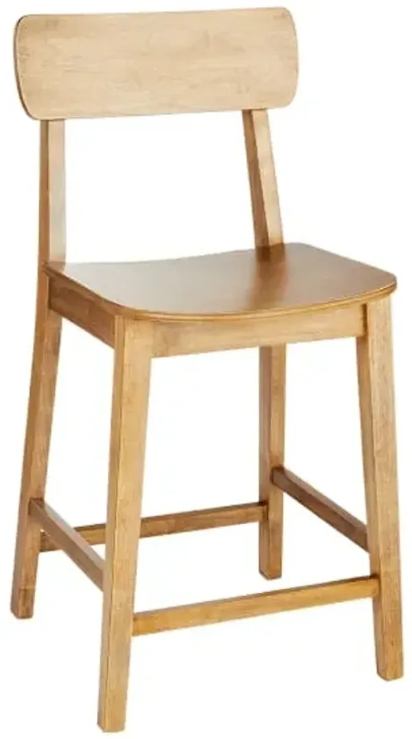 Cline Counter Stool, Rustic Natural