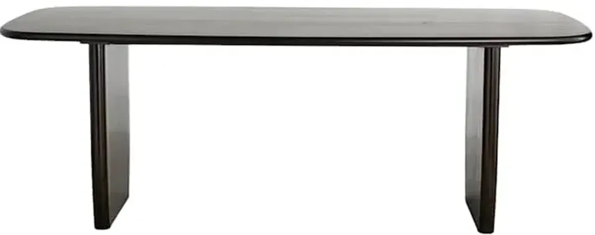 Harper Wooden Dining Table, Espresso Finish