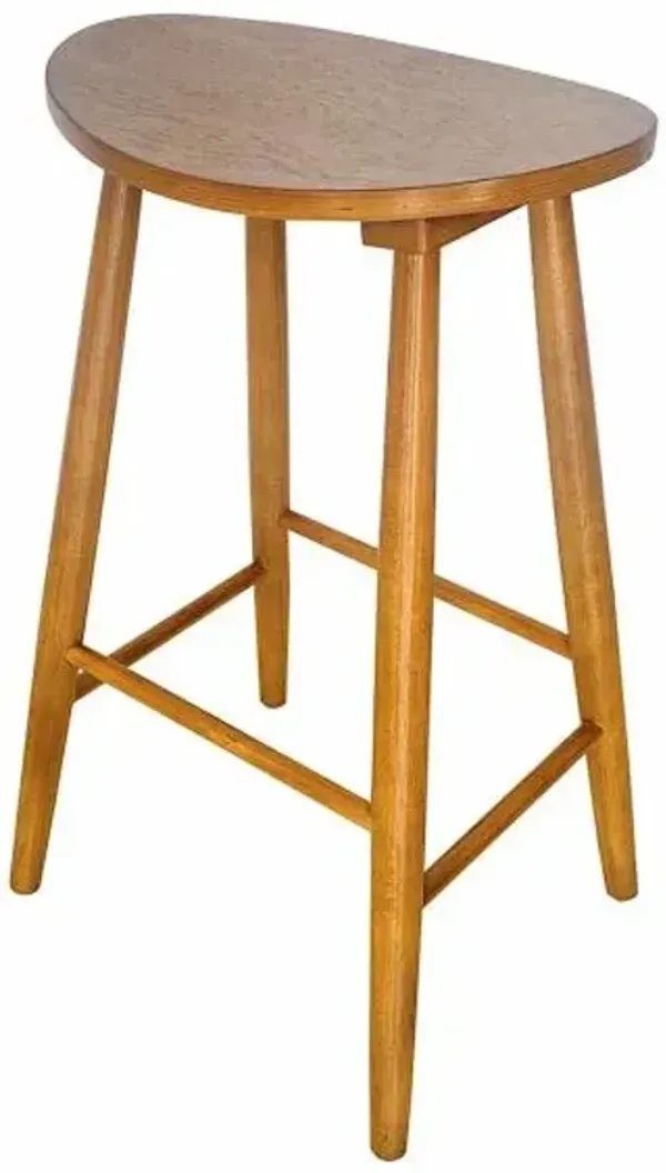 Hayley Barstool, Rustic Natural Finish