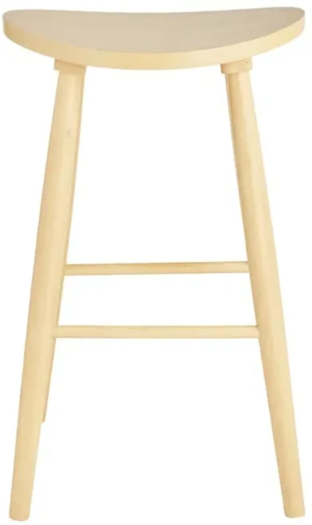 Hayley Barstool, White Oak Finish