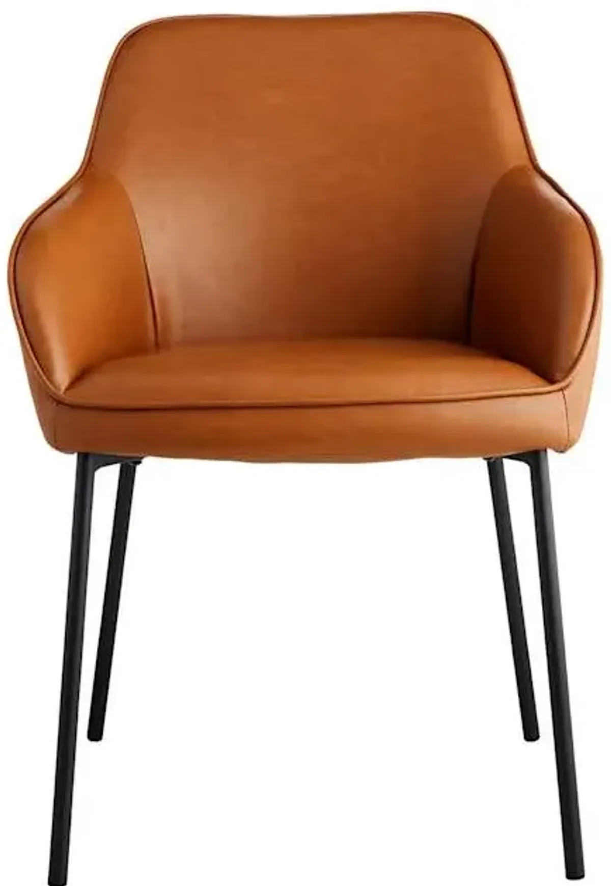 Honeybloom Destin Dining Chair, Cognac