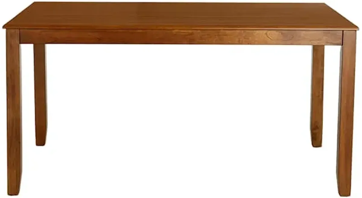 Watford Wooden Dining Table, Rustic Natural Finish