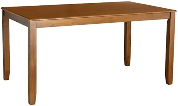 Watford Wooden Dining Table, Rustic Natural Finish