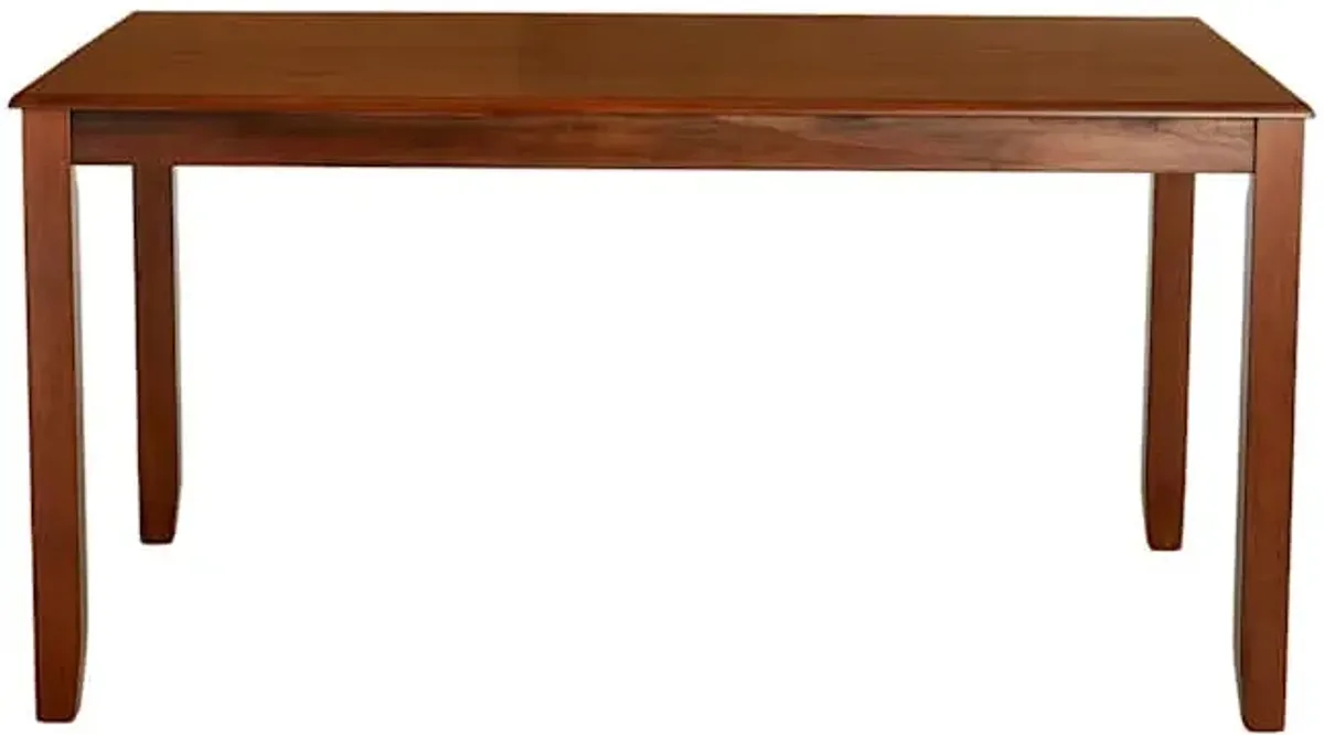 Watford Wooden Dining Table, Walnut Finish