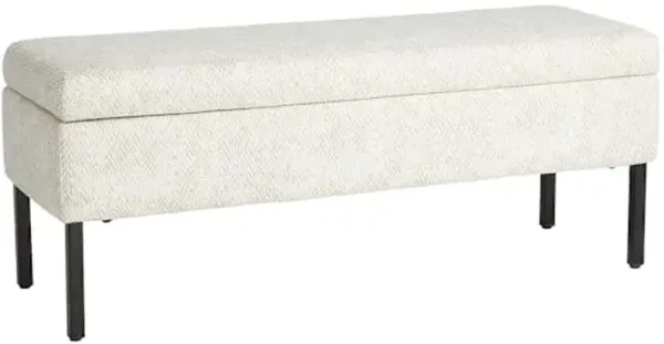 Lia Storage Bench - Taupe