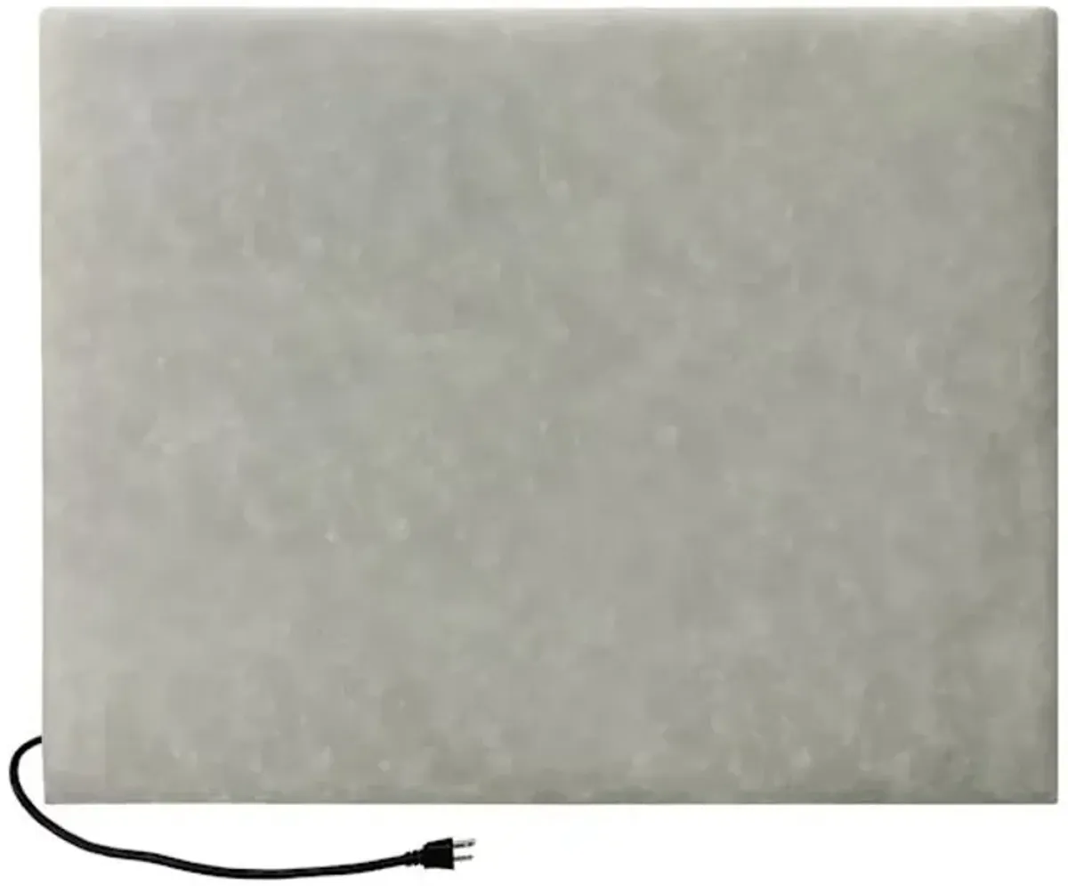 Aiden Dorm Headboard, Grey