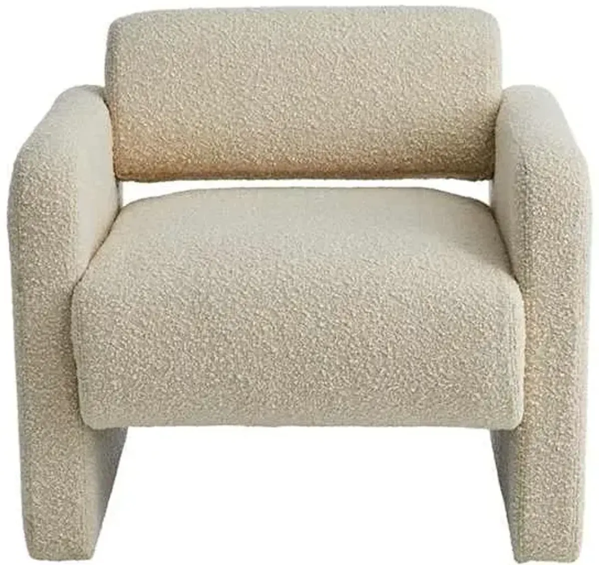 Baxter Accent Chair, Cream