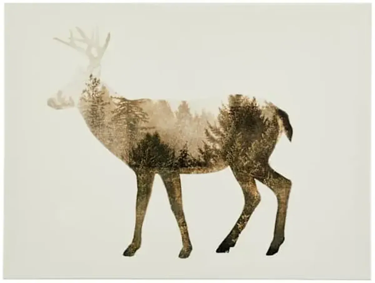 The Wilderness IV Canvas Wall Art, 16x12