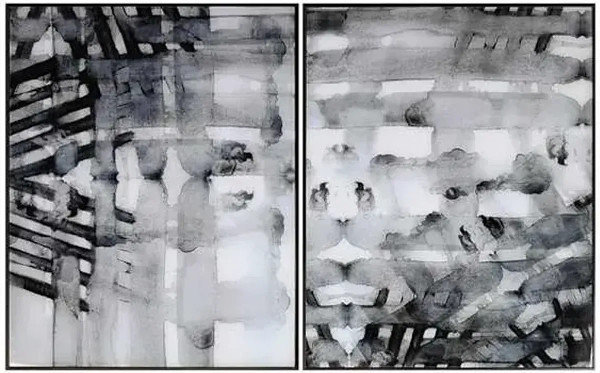 Crosby St. 2-Piece Shapes Wall Art, 16x20