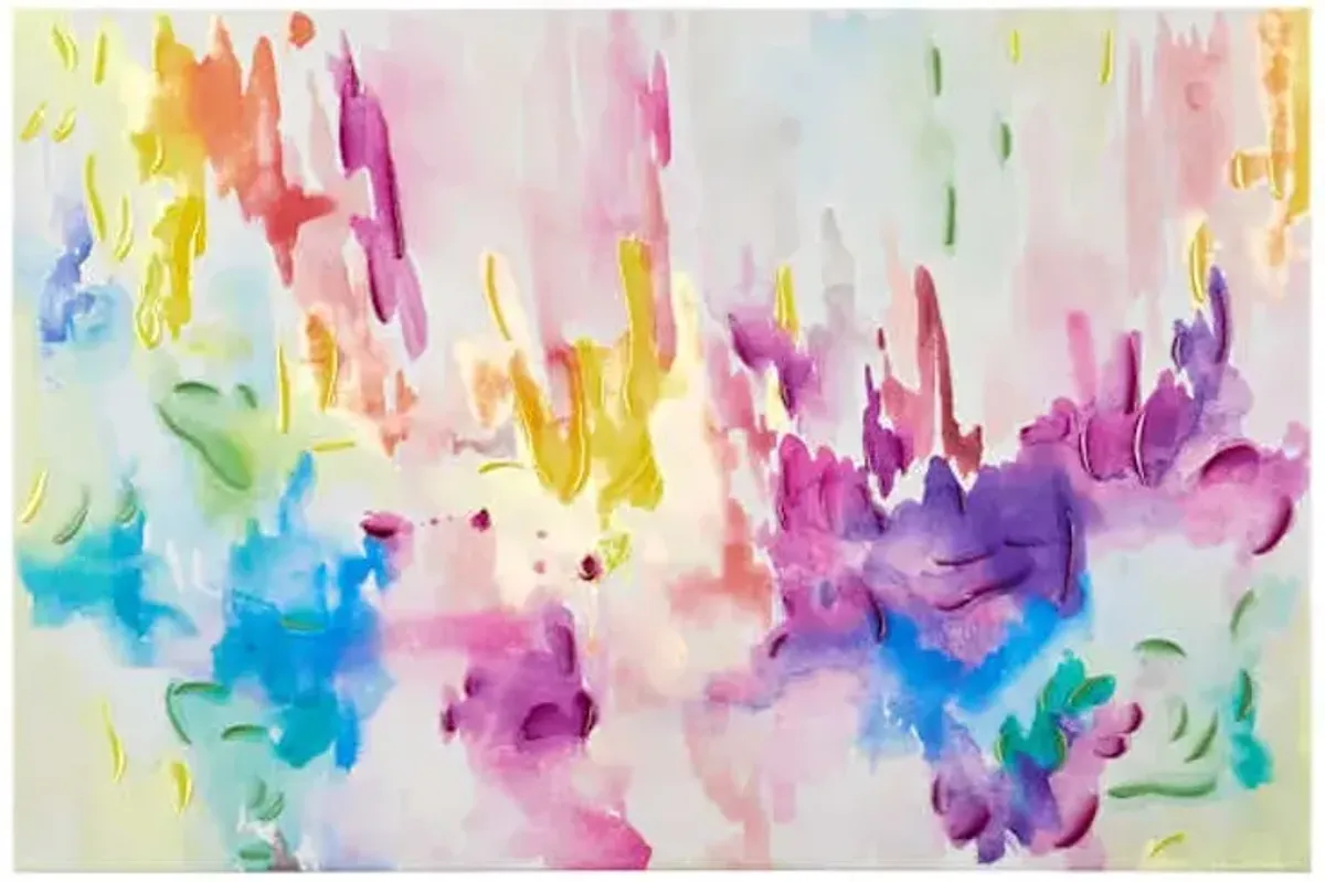 Colorful Abstract Canvas Wall Art, 36x24