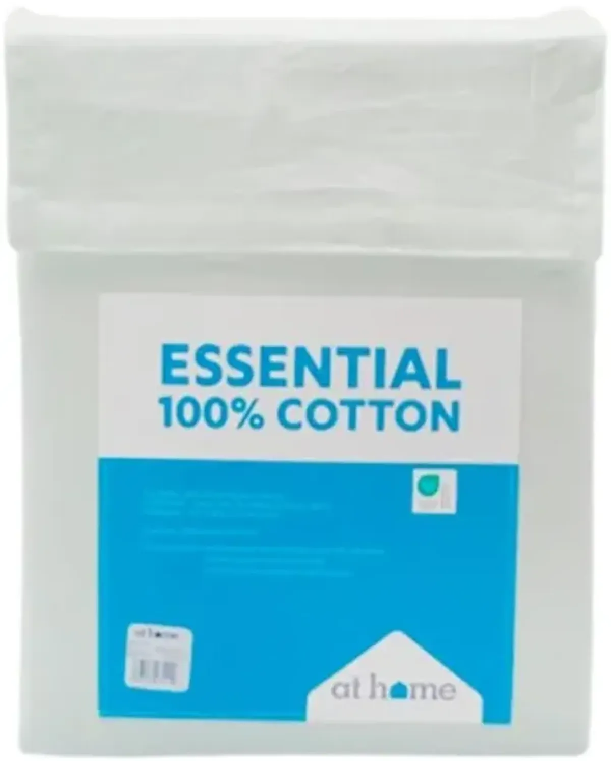 4-Piece Aqua 200 Thread Count Brushed Cotton Sheet Set, Full