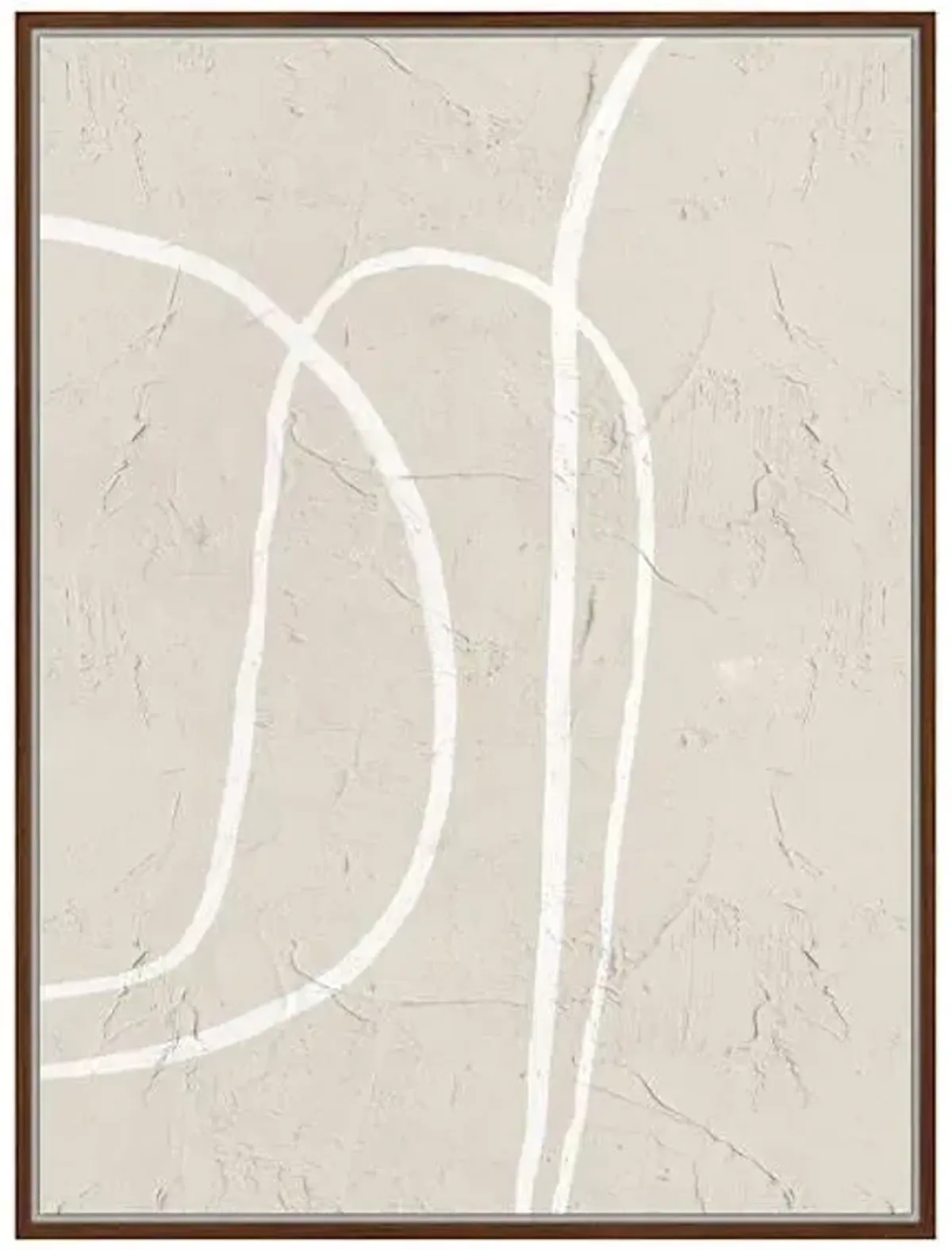 Crosby St. Framed Abstract Canvas Wall Art, 18x24