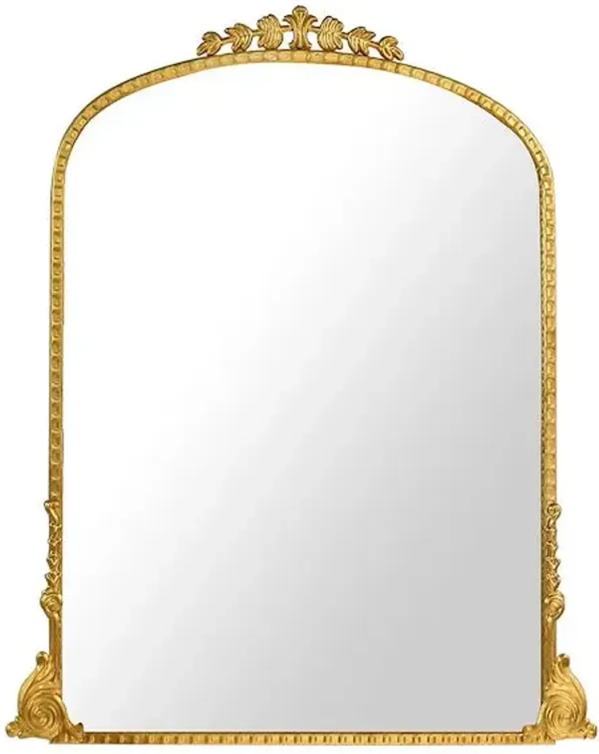 Ornate Gold Wall Mirror, 30x36