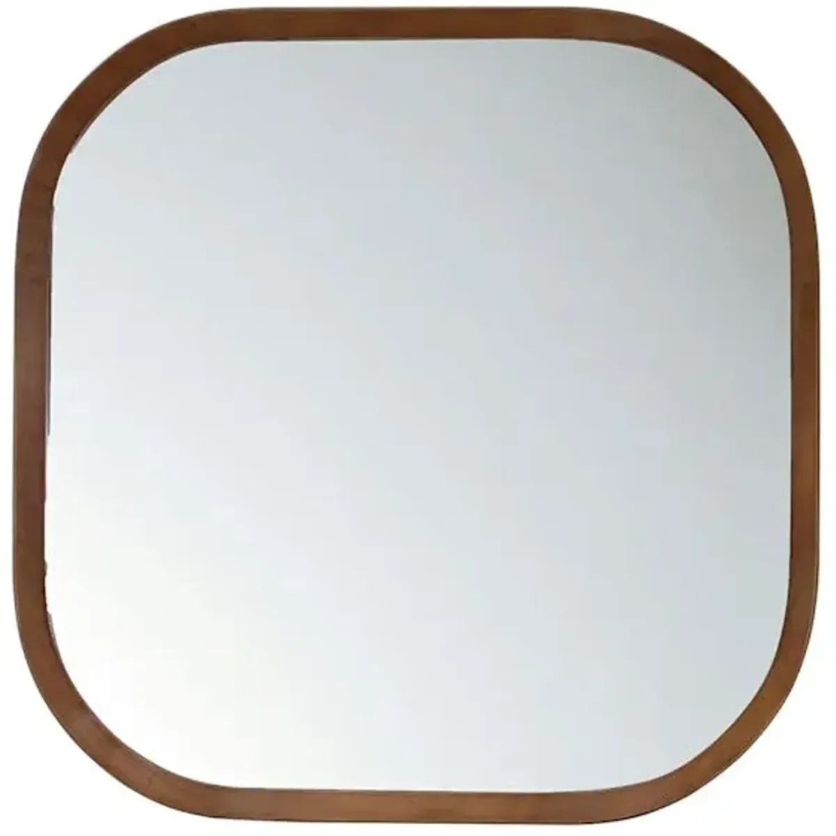 Crosby St. Square with Rounded Edges Wall Mirror, 32"