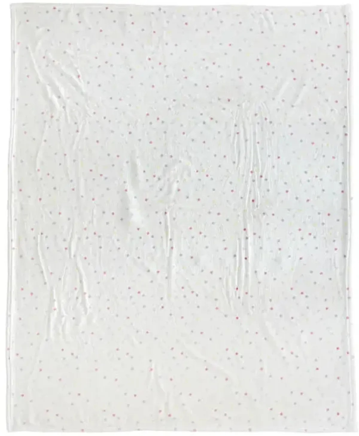 Tiny Dreamers Treats & Tiaras Confetti Print Micro-Plush Throw Blanket, 50x60