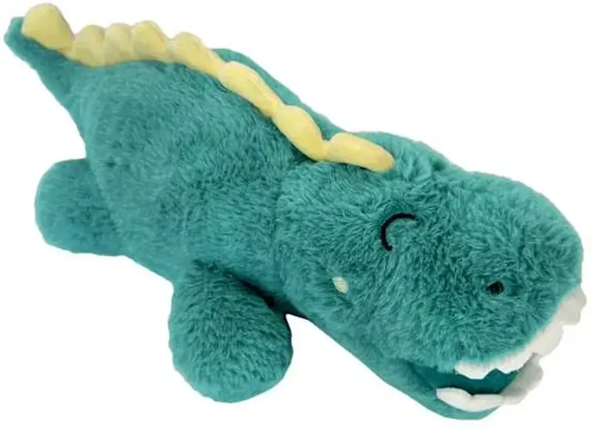 Tiny Dreamers T-Rex Dinosaur Weighted Plush Pillow, 15x7