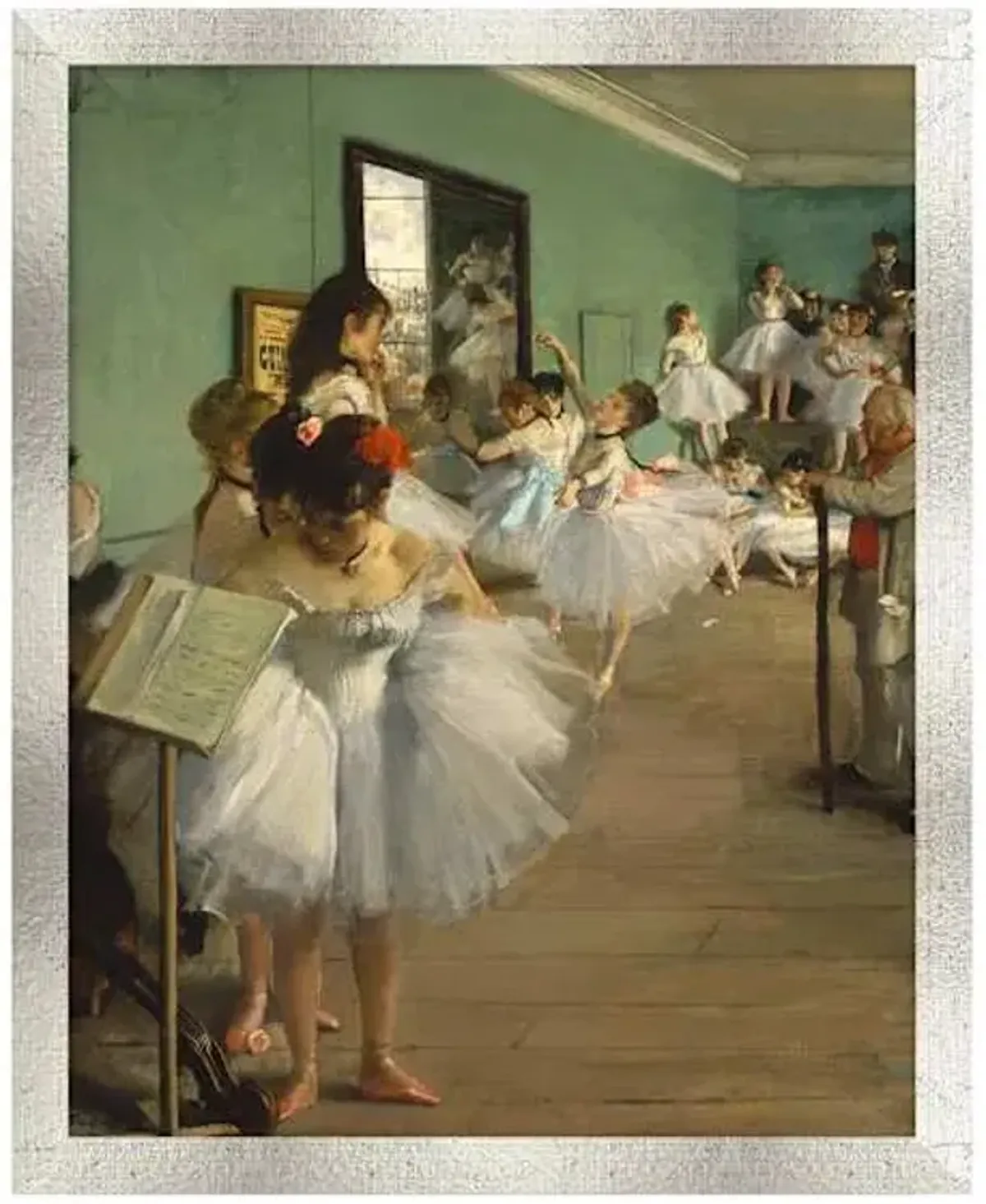 Framed Dance Class Wall Art, 8x10