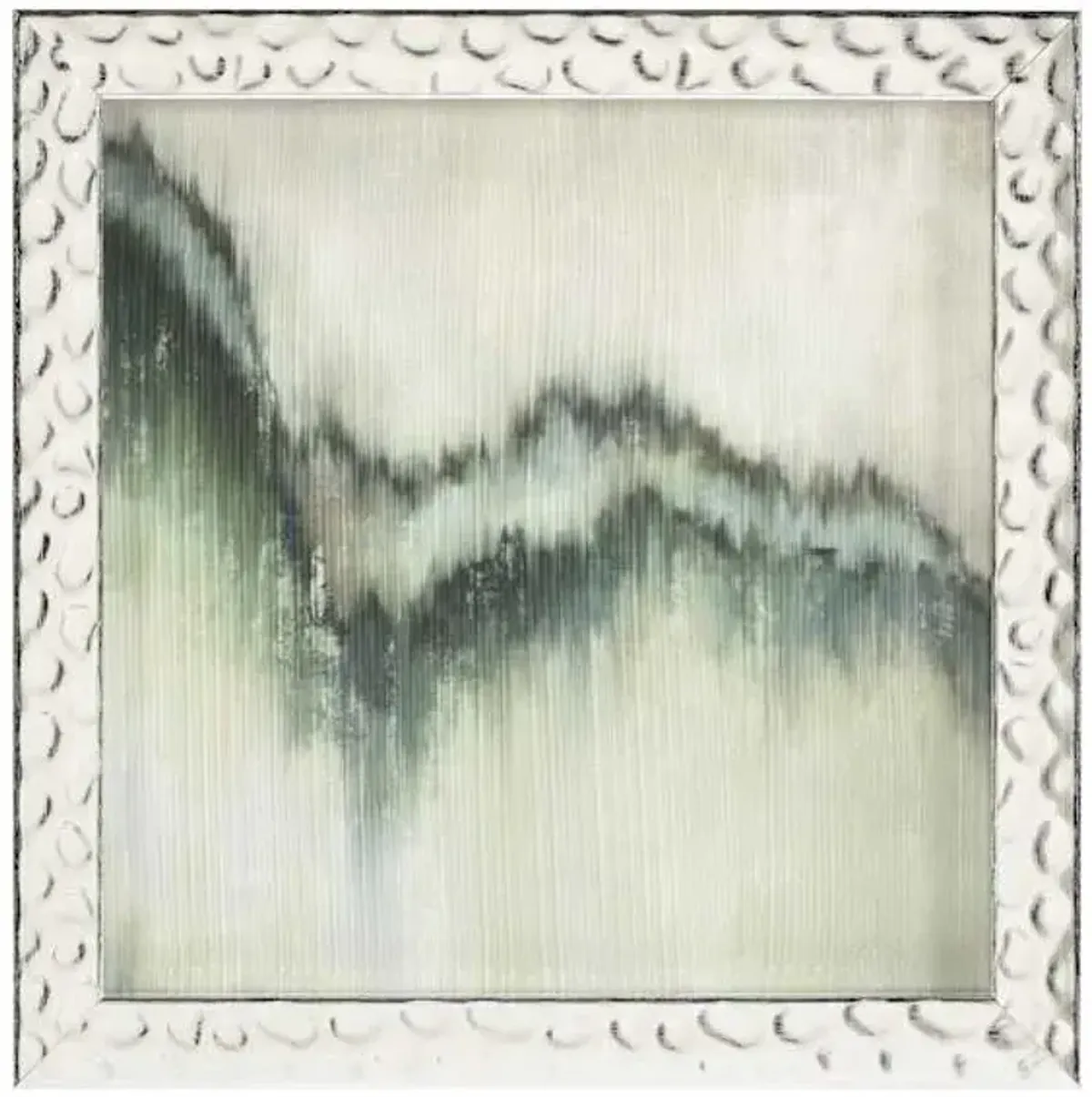 8x8 Framed Green Drip UG