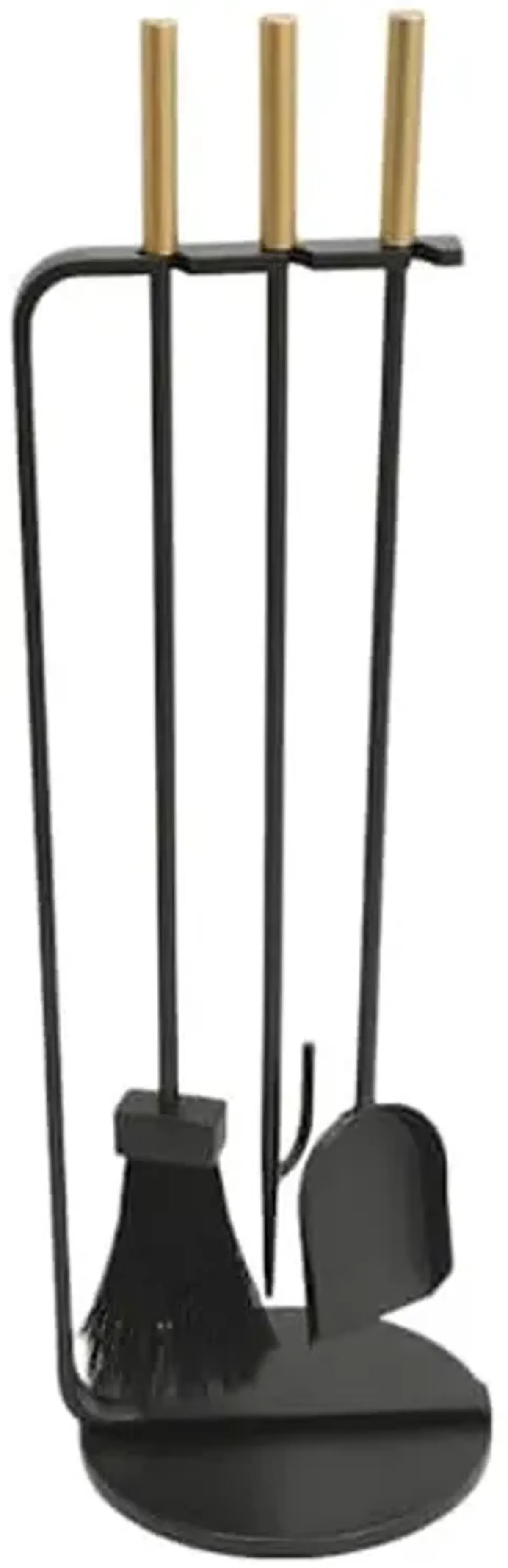 Black Metal Fireplace Tools