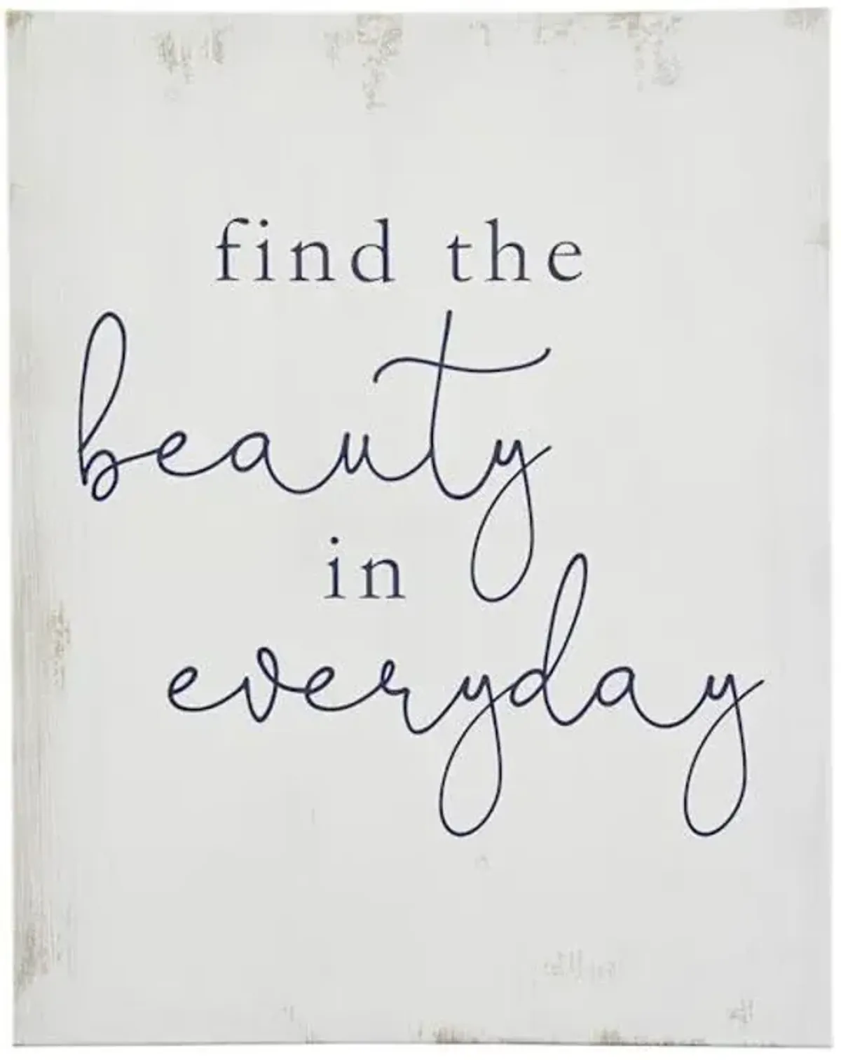 Find The Beauty In Everyday Canvas Wall Art, 16x20