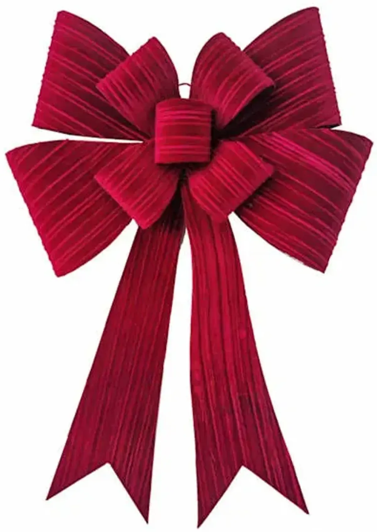 Red Ribbon Bow Wall Decor, 16X25