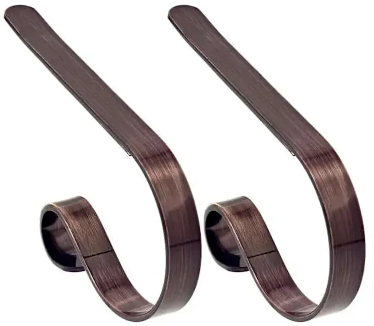 2-Pack Oil-Rubbed Bronze Mantle Clip