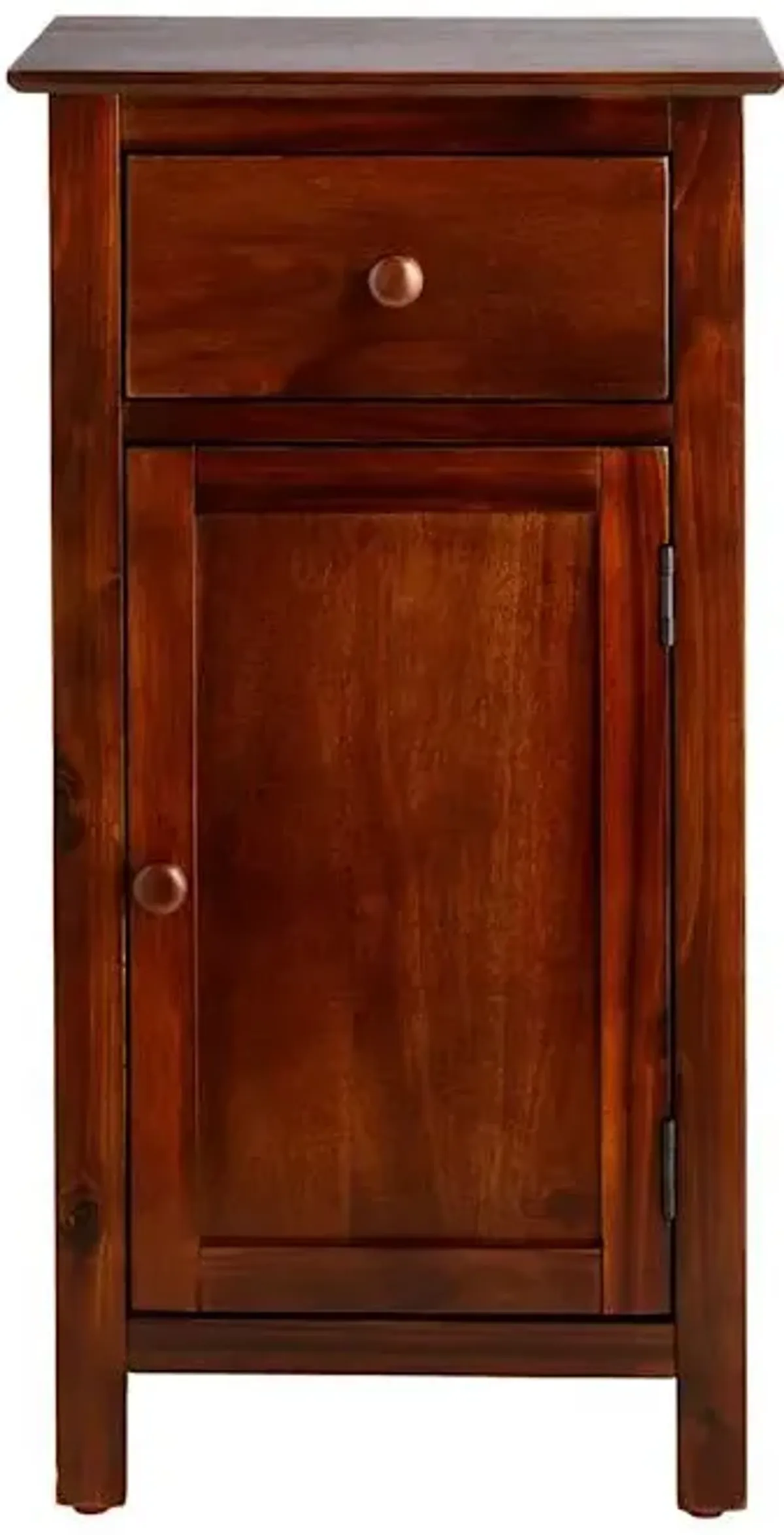 Thomas Wooden Accent Cabinet, Walnut Finish