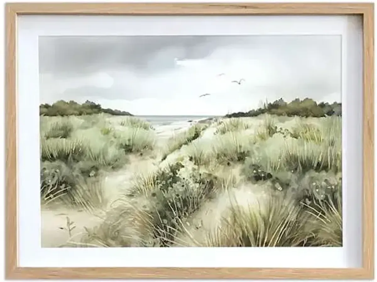 Framed Landscape Wall Art, 18x24