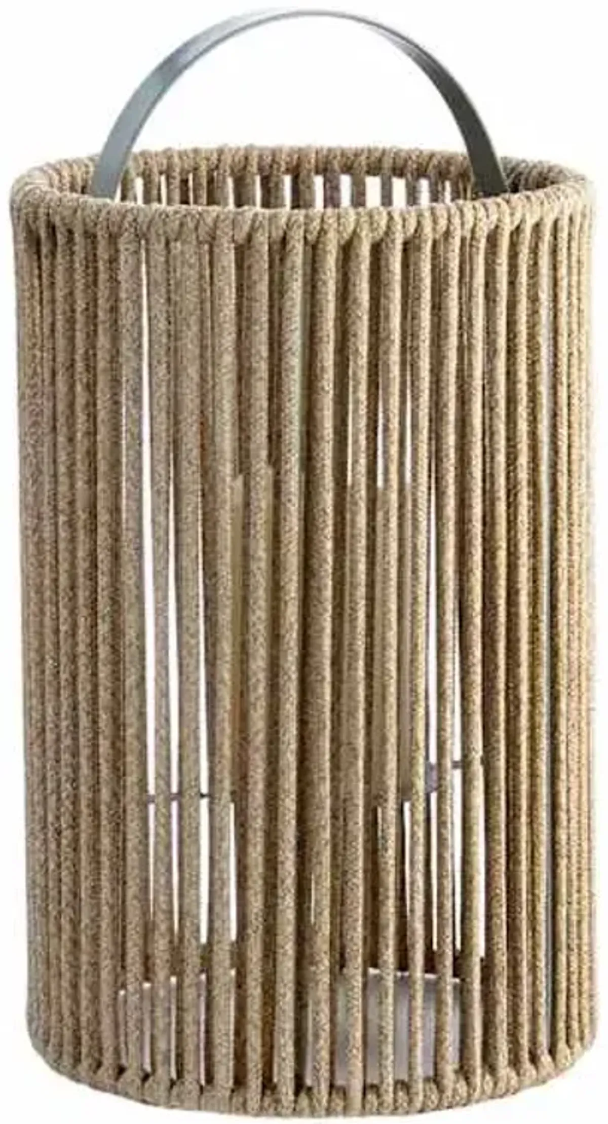 Woven Rope Outdoor Lantern