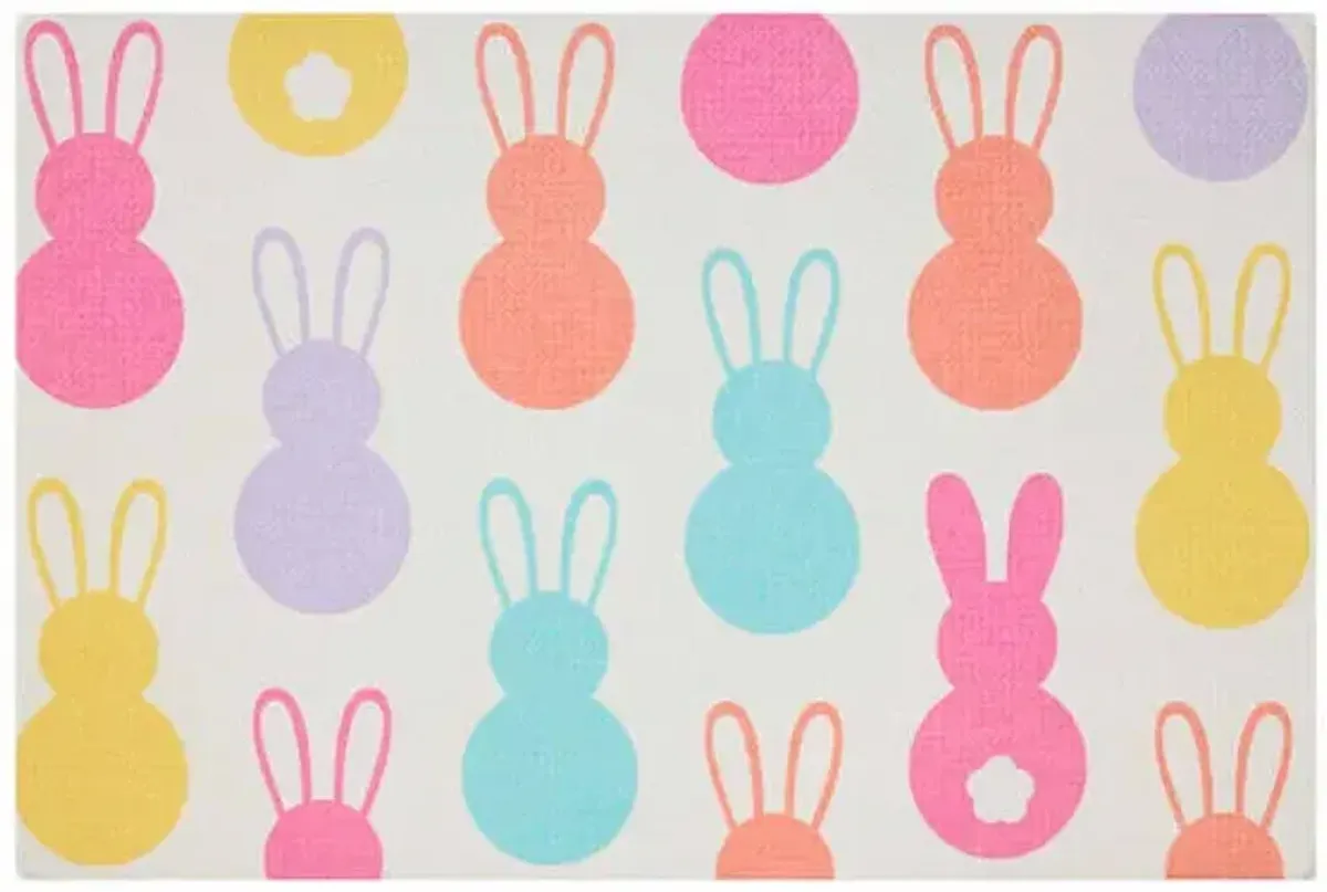 Bunny Brights Bunnies Anti-Fatigue Kitchen Mat, 20x30