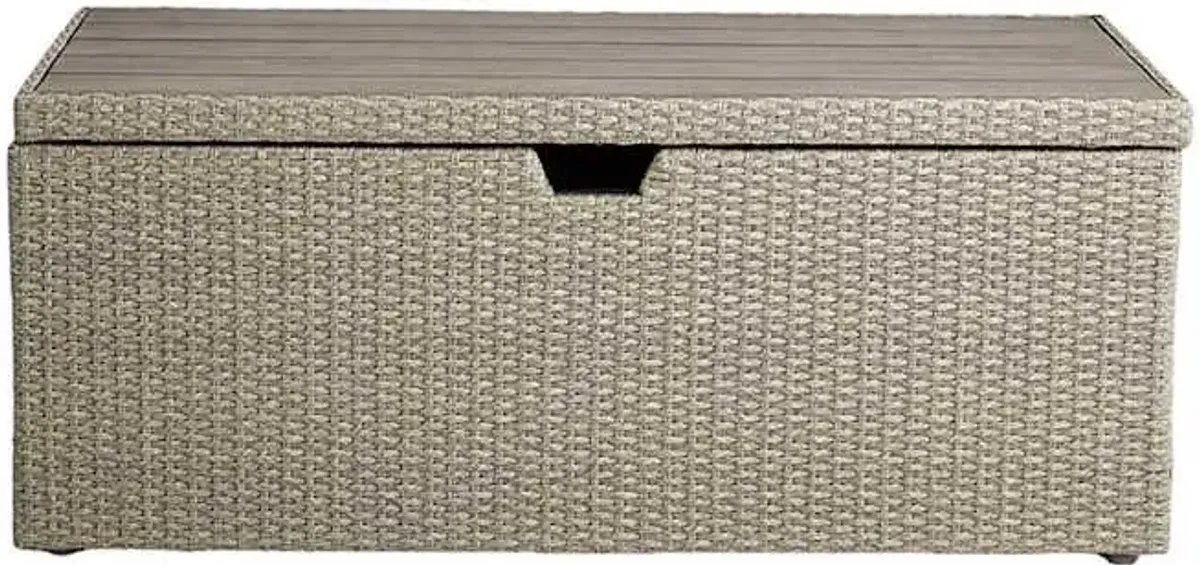 Glenco Storage Patio Coffee Table, Grey