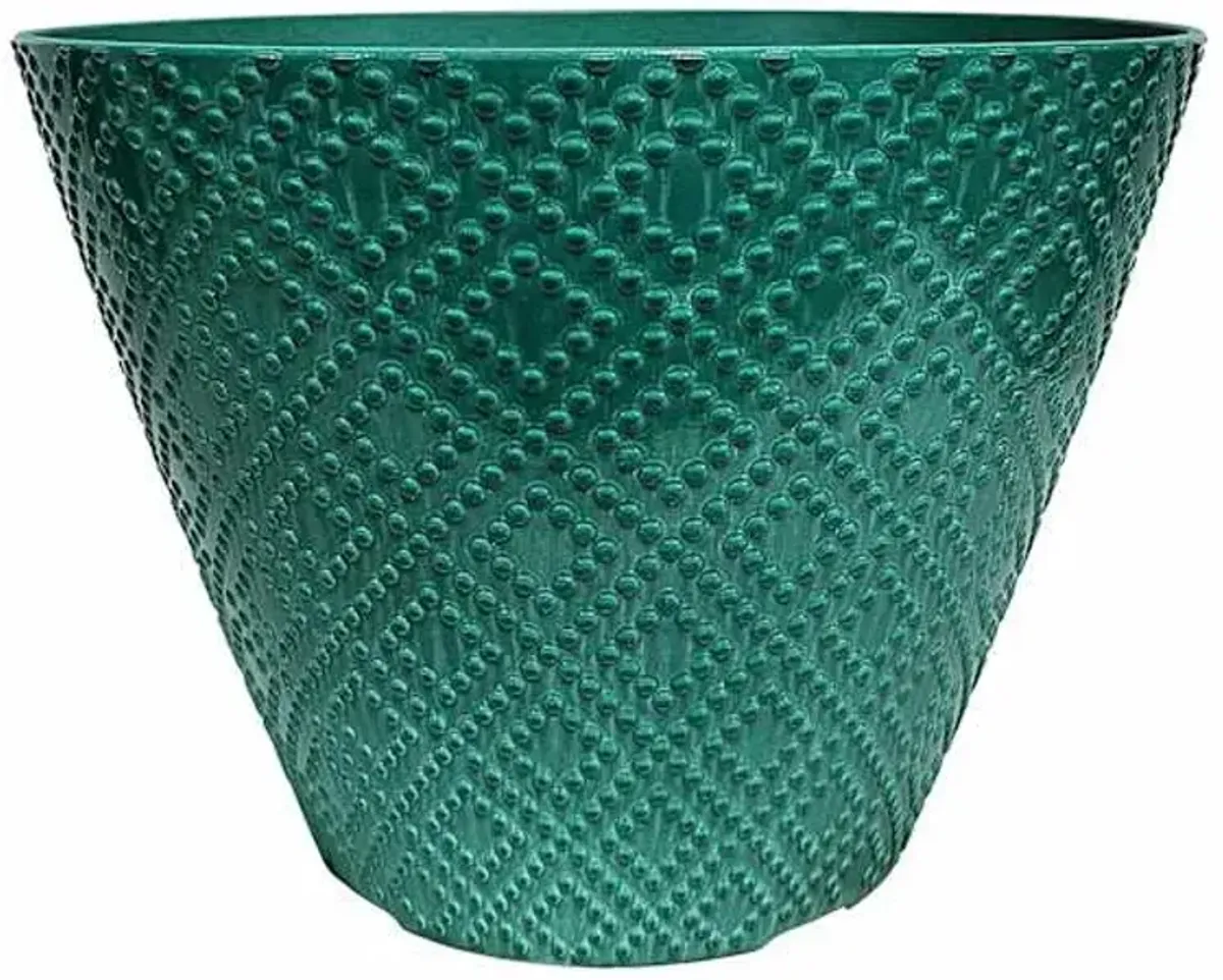 Libby Green Outdoor Planter, Medium