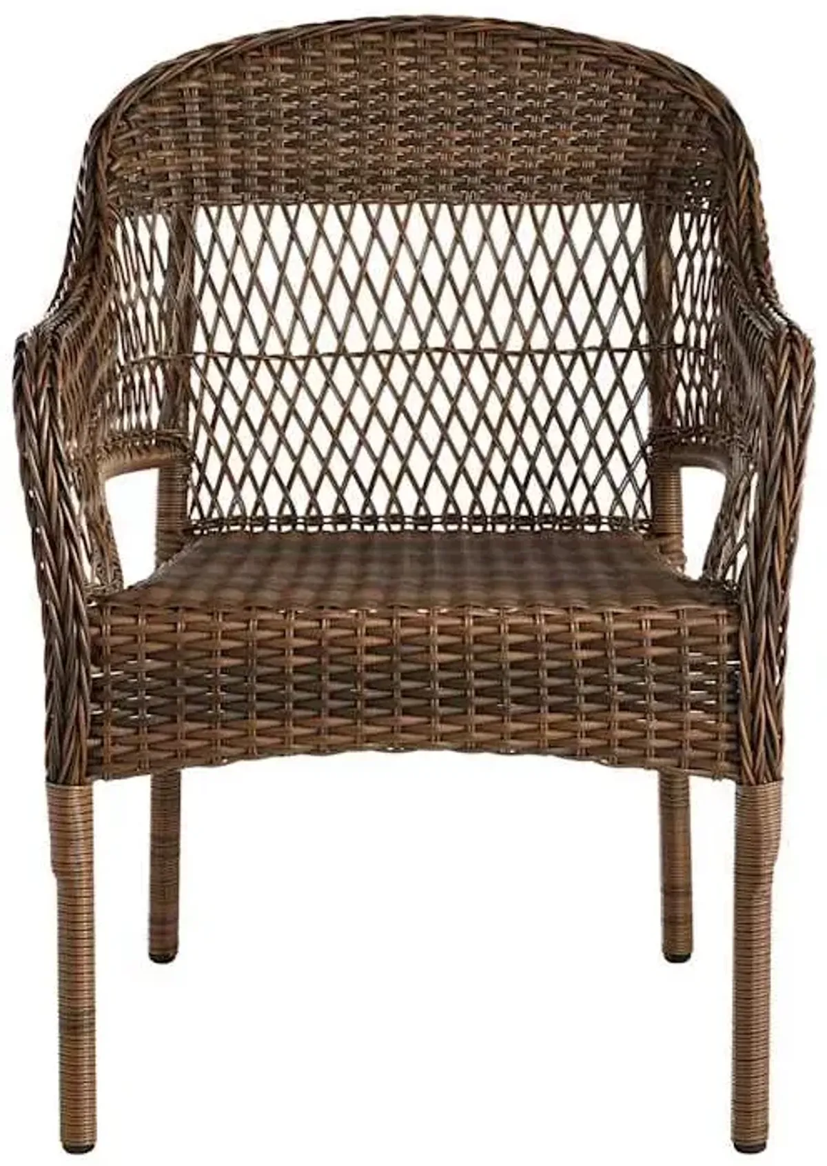 Providence Fairview Wicker Patio Armchair, Brown