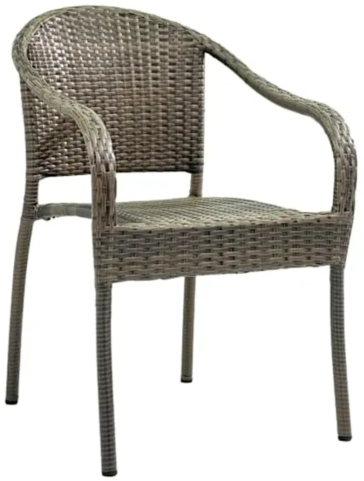 Providence Fairview Wicker Patio Dining Chair, Brown
