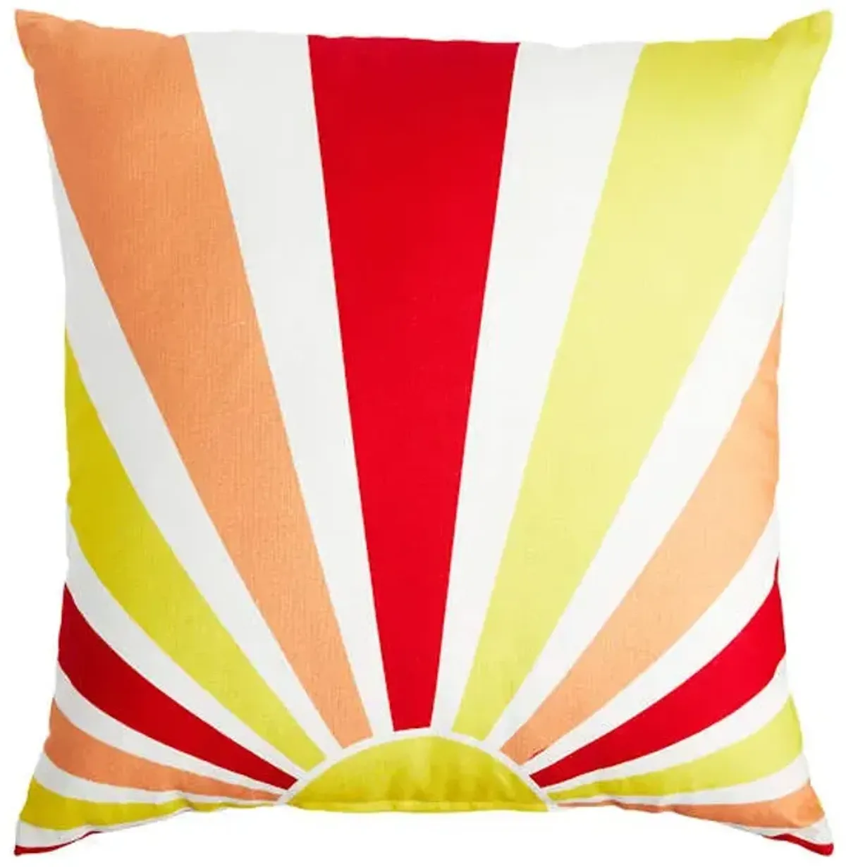 Sunshine Outdoor Throw Pillow, 18"