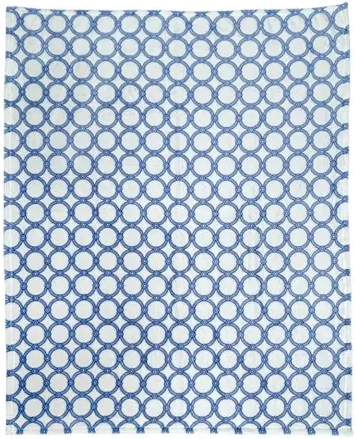 Link Trellis Print Micro Plush Throw Blanket, 50x60