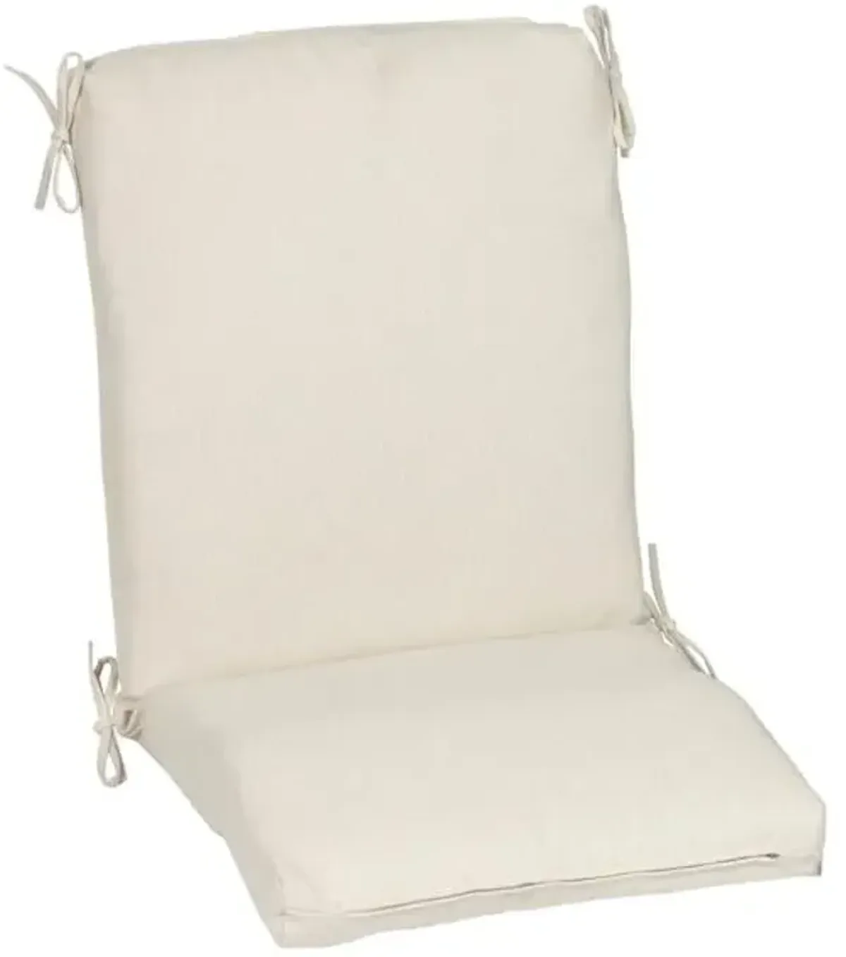 Tristan Heather White Premium Outdoor Hinged Cushion