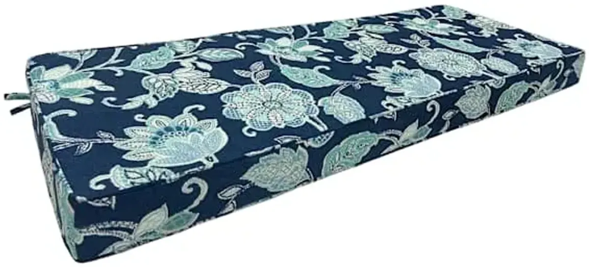 Providence Positano Navy Blue Outdoor Bench Cushion