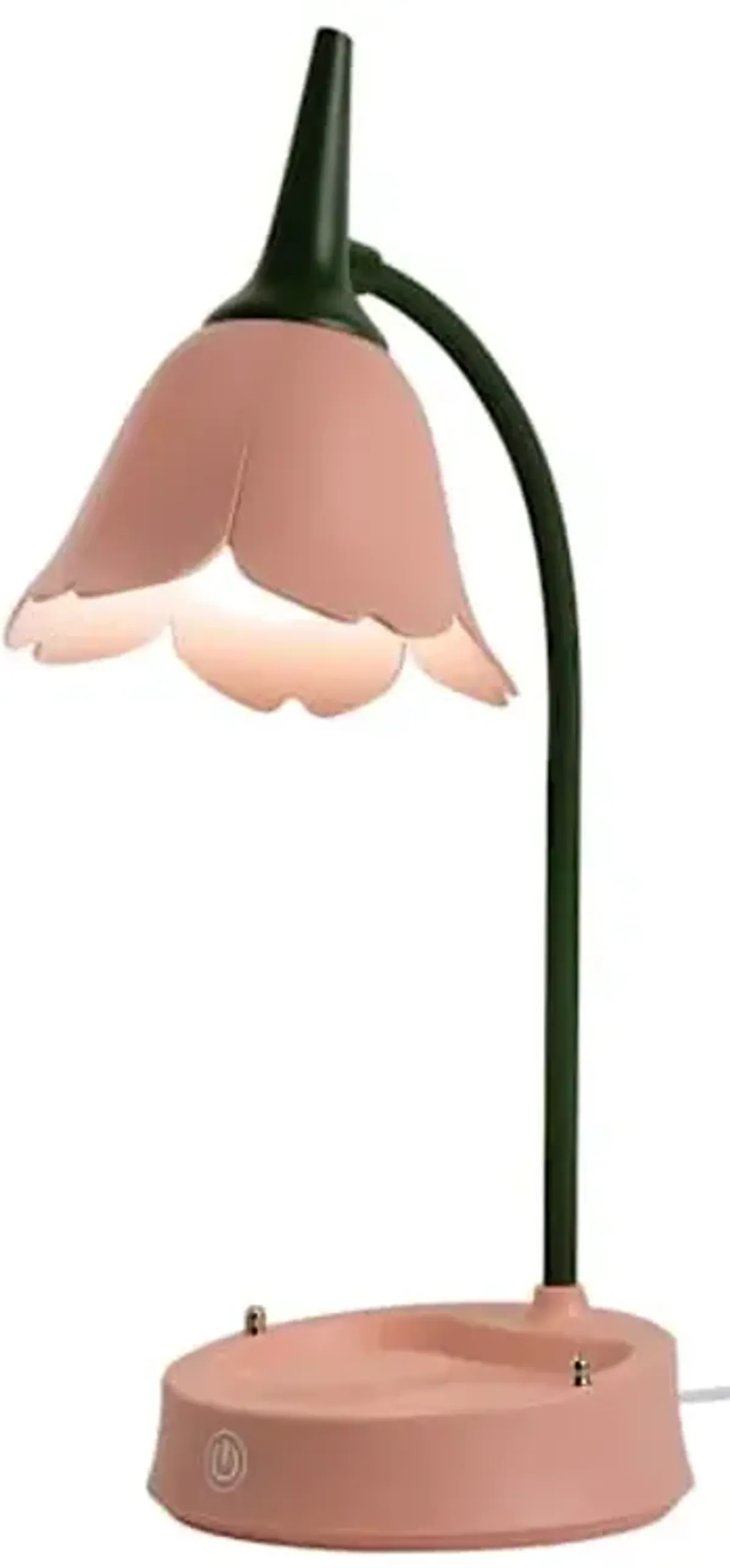 Pink Flower Desk Lamp