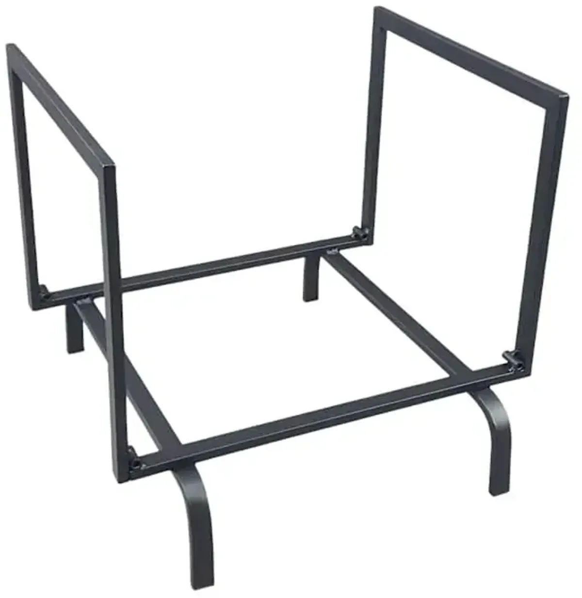 Black Fireplace Log Holder