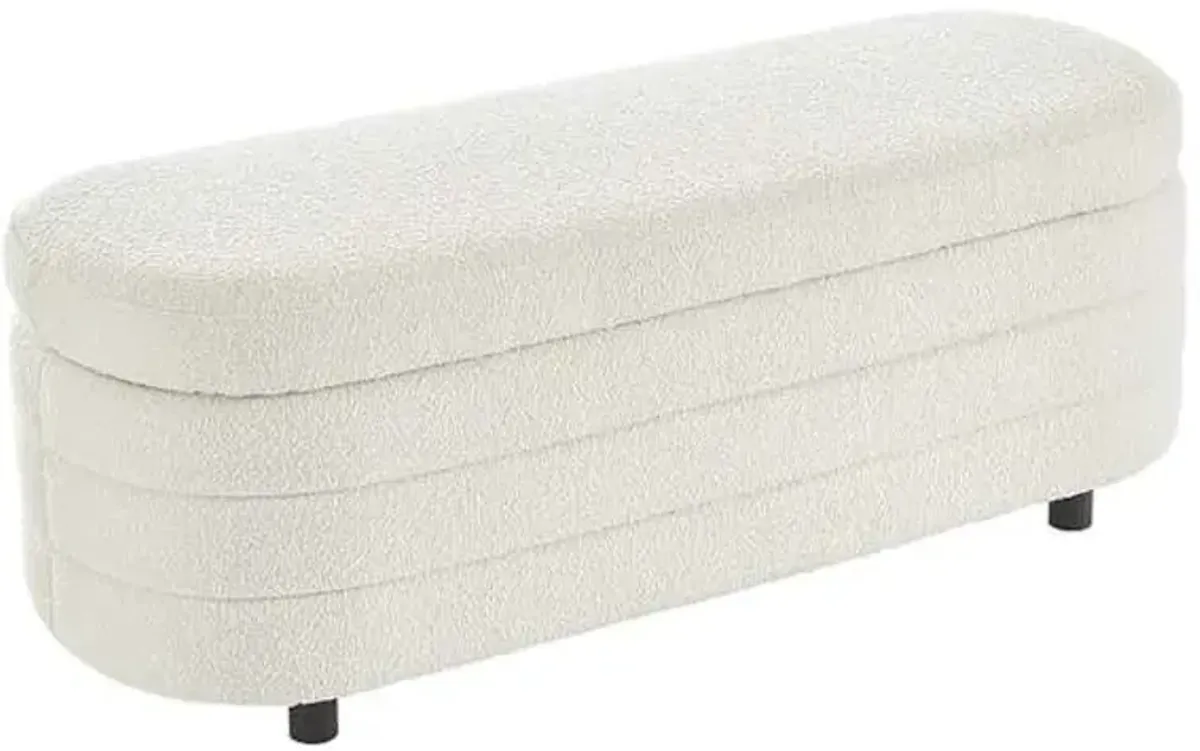 Pax Storage Bench, Cream