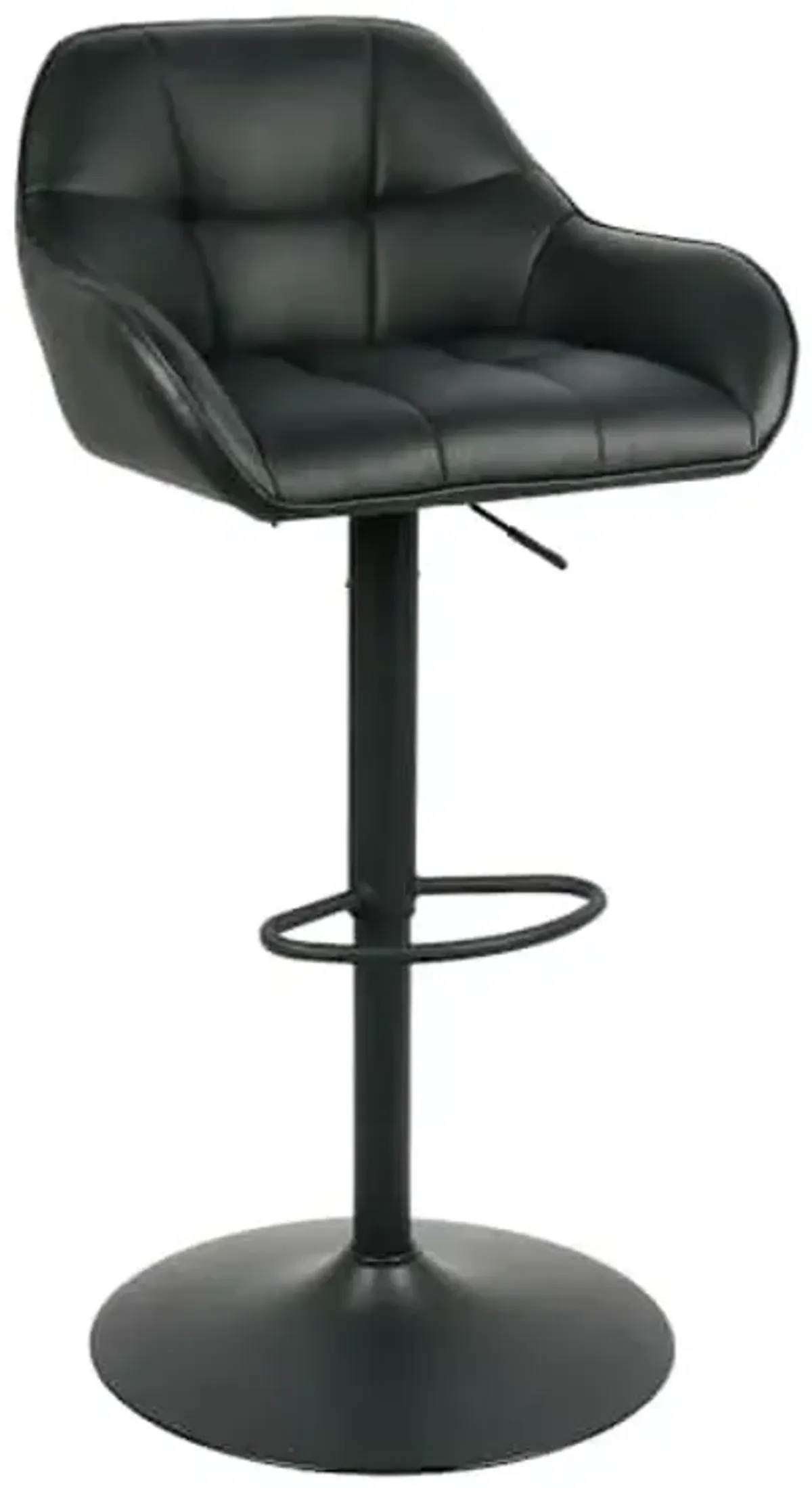 Dominic Adjustable Barstool, Black