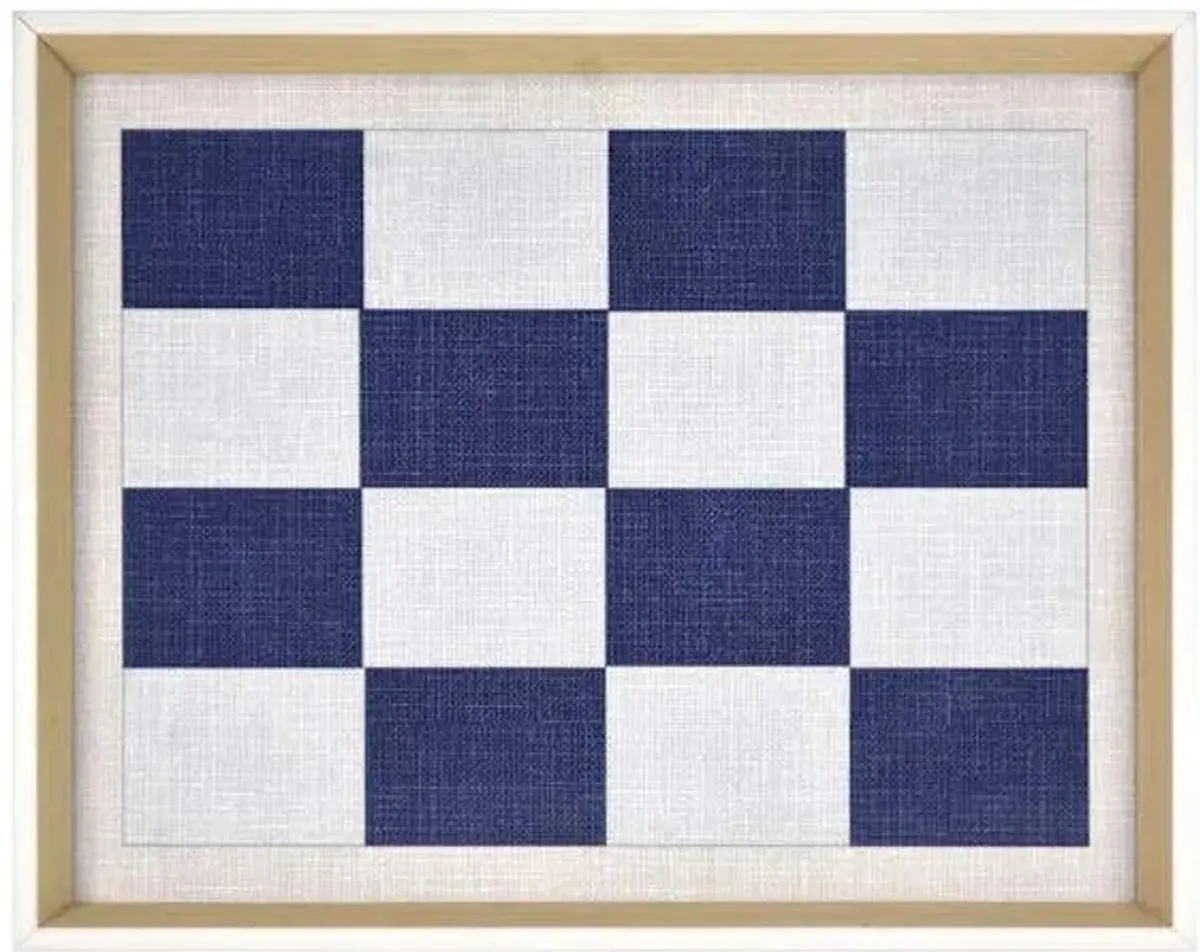 Glass Framed Nautical Flag Wall Art, 21x17