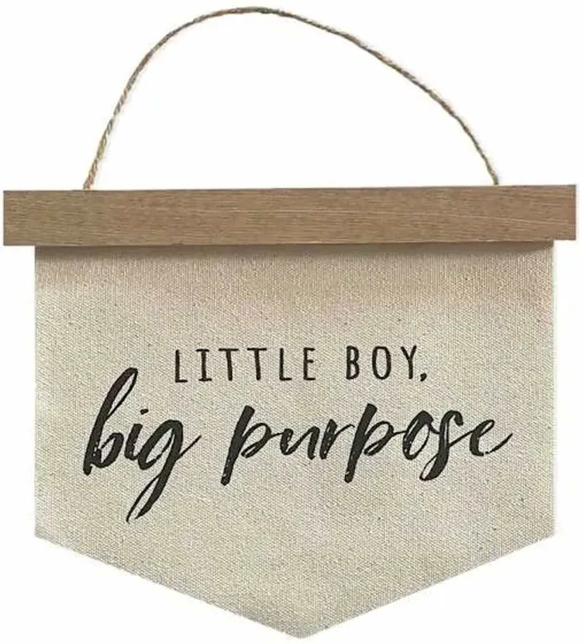 Little Boy Big Purpose Wall Pendant, 8x10