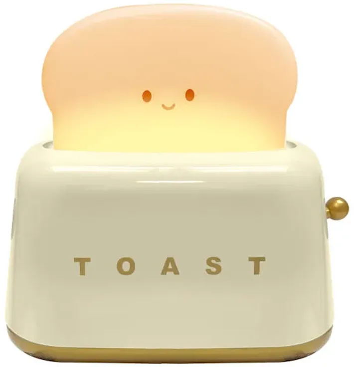 Smiley Toast Desk Lamp, 6"
