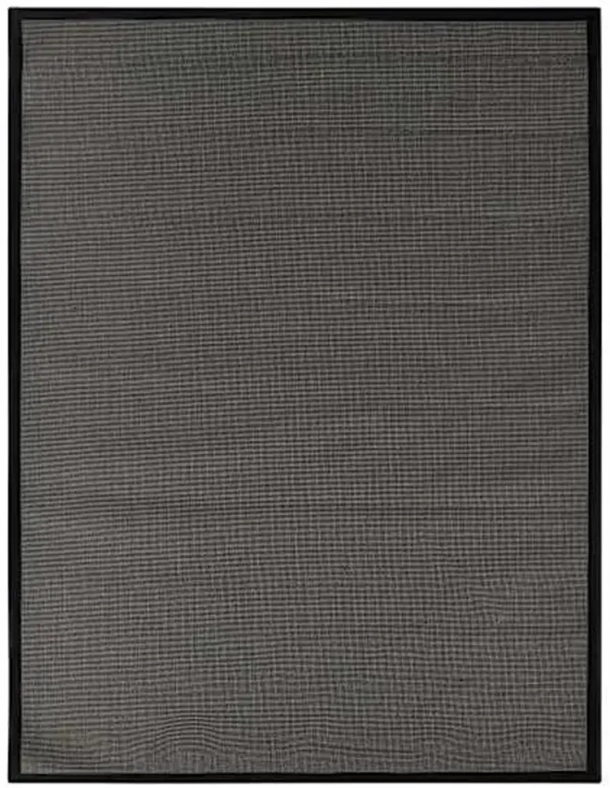 Black Textilene Outdoor Area Rug, 5x7